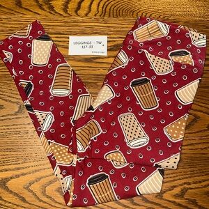 ☕❤️ NWT LuLaRoe Coffee Lover Leggings (TW) ❤️☕